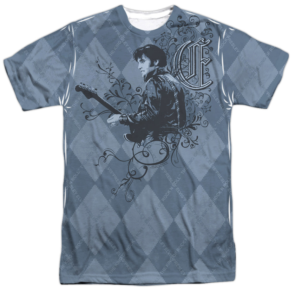 Elvis Presley - Elvigyle S/S Adult Poly Crew