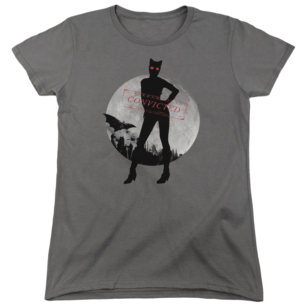 Arkham City - Catwoman Convicted Short Sleeve Women's Tee