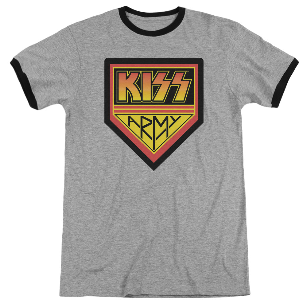 Kiss - Army Logo Adult Ringer