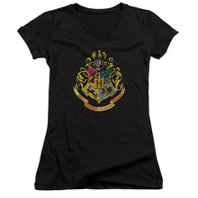 Load image into Gallery viewer, Harry Potter - Hogwarts Crest Junior V Neck

