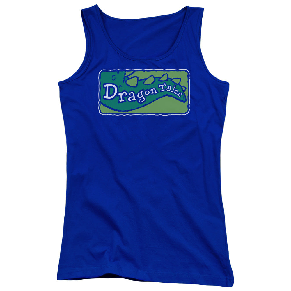 Dragon Tales - Logo Clean Juniors Tank Top