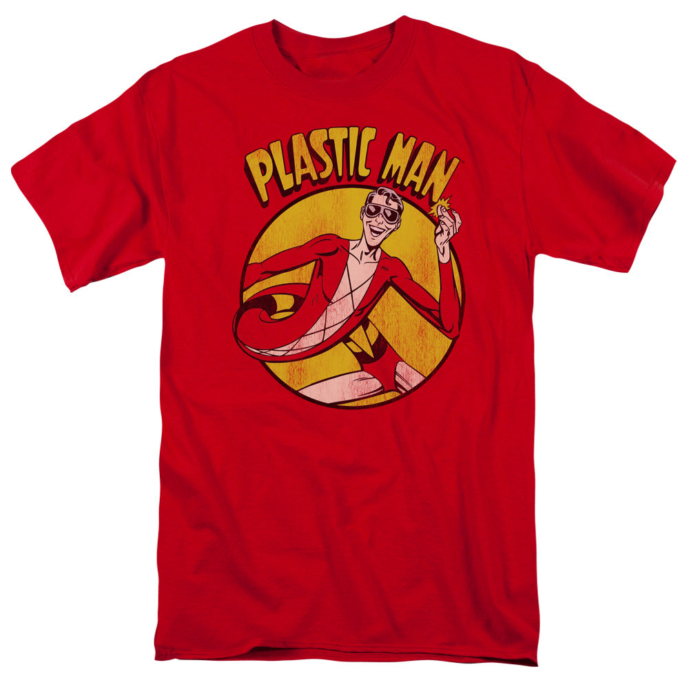 Dc - Plastic Man Short Sleeve Adult 18/1