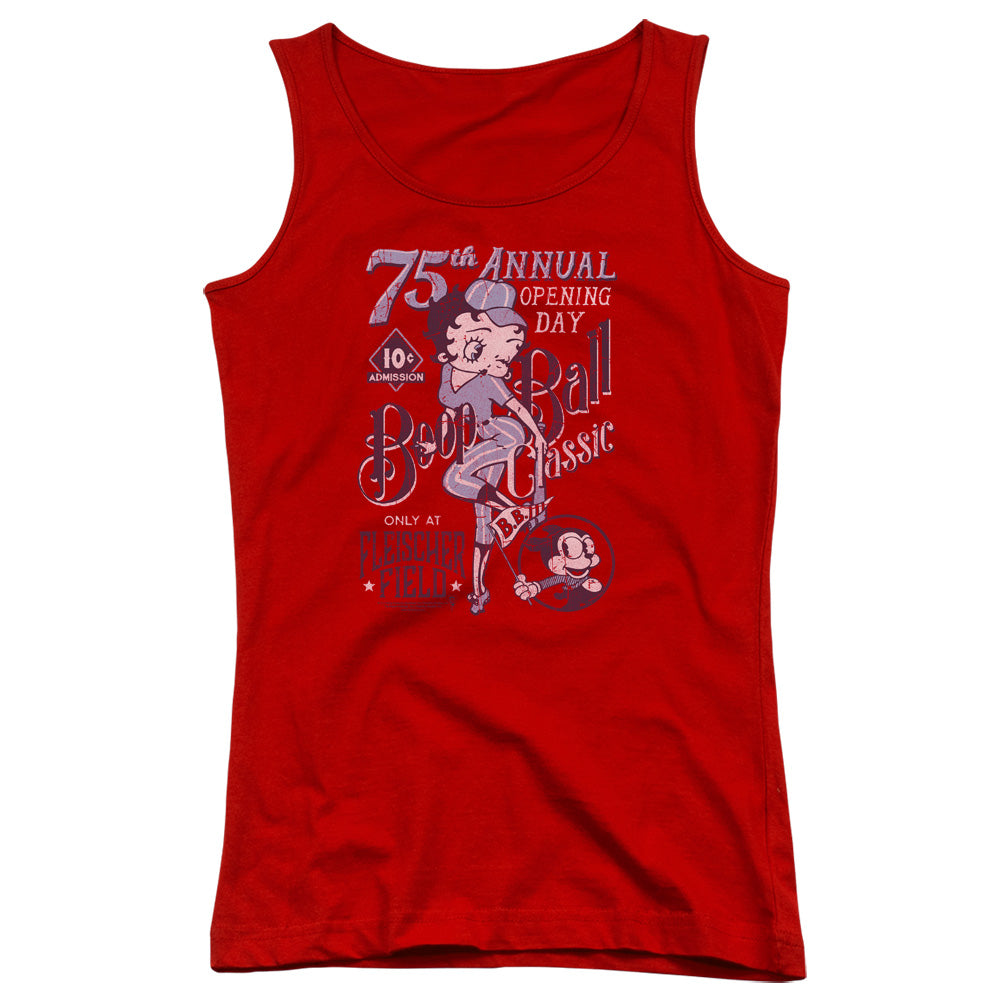 Betty Boop - Boop Ball Juniors Tank Top