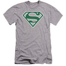 Load image into Gallery viewer, Superman - Green &amp; White Shield Premium Canvas Adult Slim Fit 30/1
