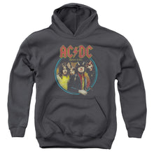Load image into Gallery viewer, Acdc - Highway To Hell Youth Pull Over Hoodie
