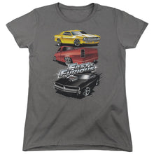 Load image into Gallery viewer, Fast And The Furious - Muscle Car Splatter Short Sleeve Women&#39;s Tee
