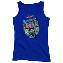 Load image into Gallery viewer, Teen Titans Go - T Juniors Tank Top
