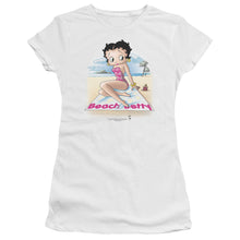 Load image into Gallery viewer, Betty Boop - Beach Betty Premium Bella Junior Sheer Jersey

