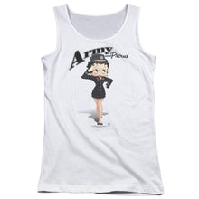 Load image into Gallery viewer, Betty Boop - Army Boop Juniors Tank Top
