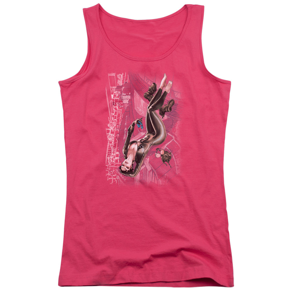 Jla - Catwoman #1 Juniors Tank Top