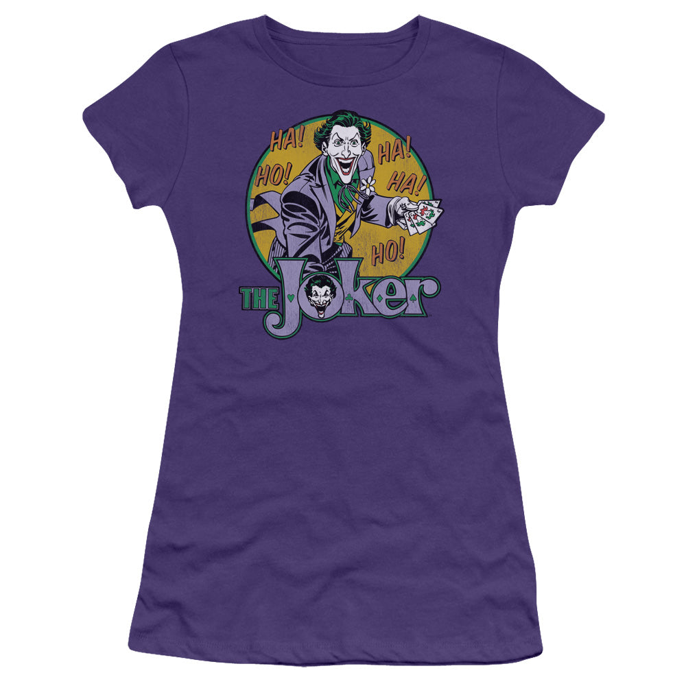 Dc - The Joker Short Sleeve Junior Sheer