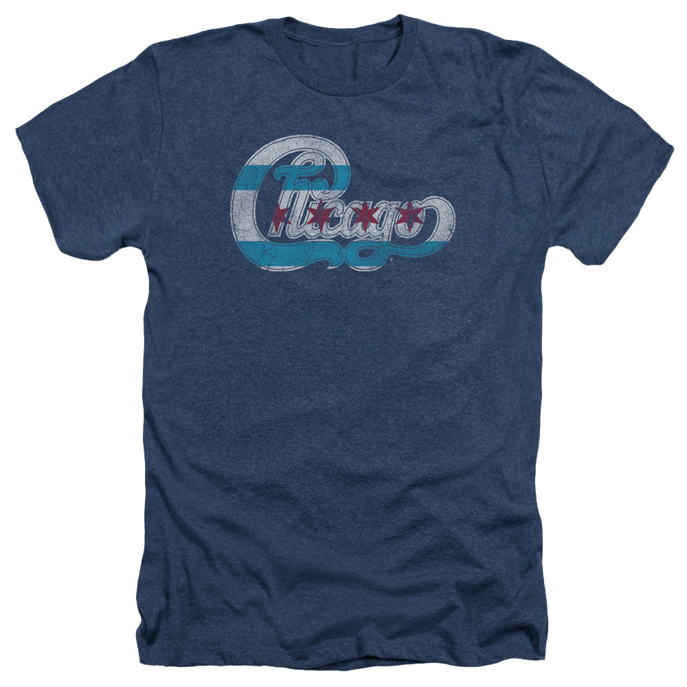 Chicago - Flag Logo Adult Heather