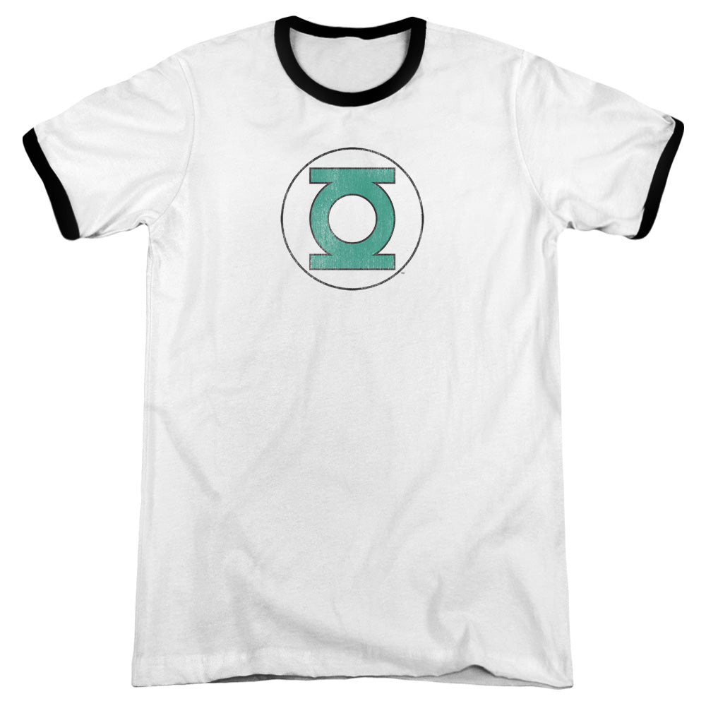 Dc - Green Lantern Distressed Adult Ringer