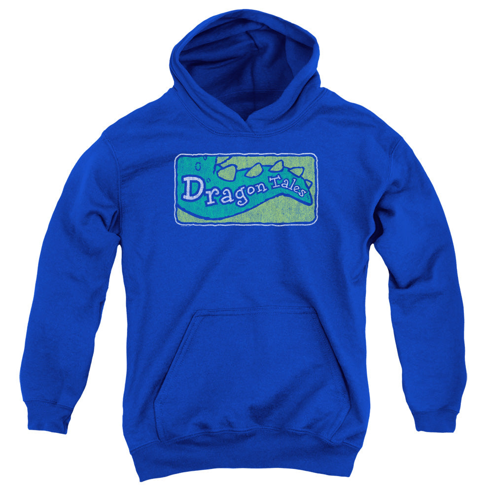 Dragon Tales - Logo Distressed Youth Pull Over Hoodie