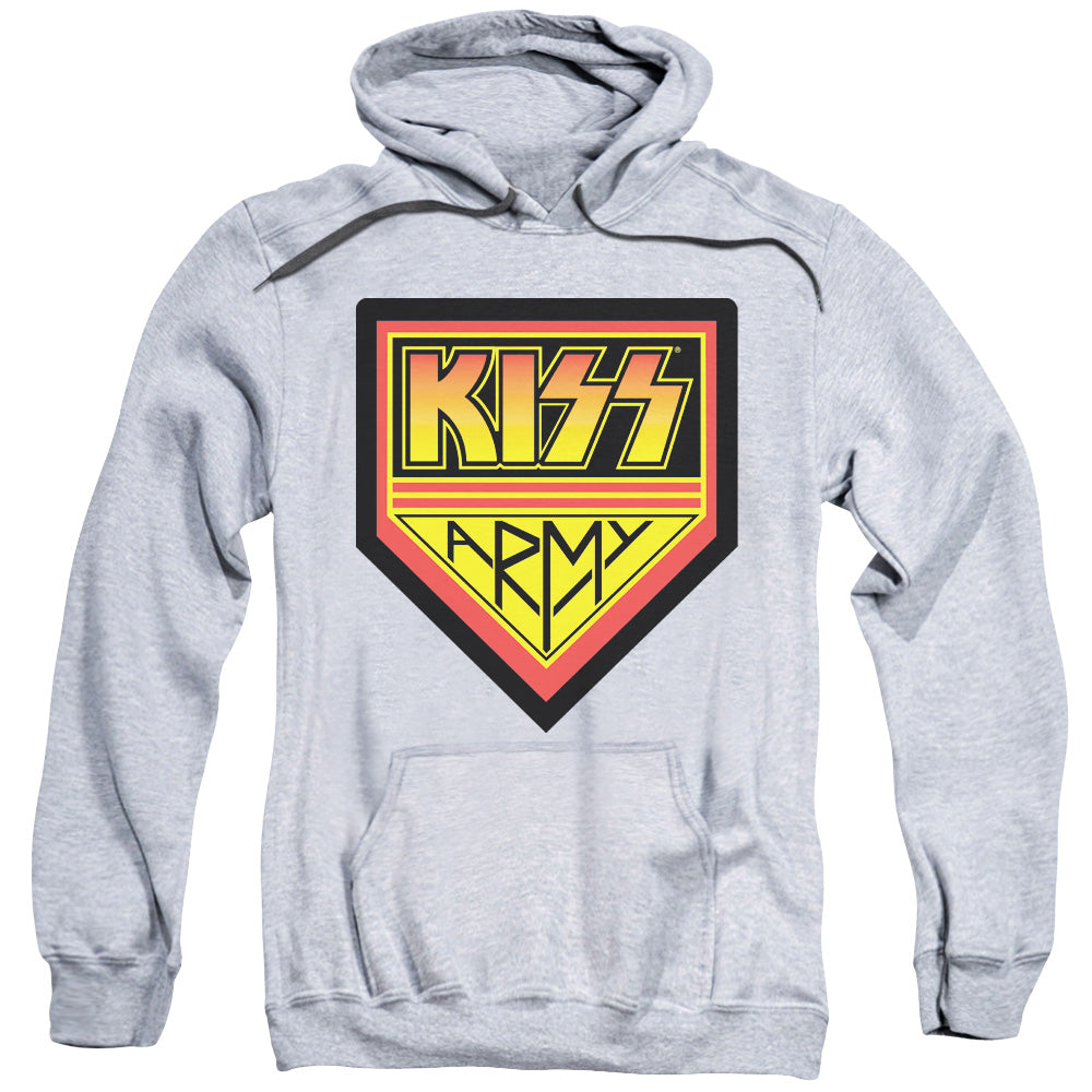 Kiss - Army Logo Adult Pull Over Hoodie