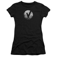 Load image into Gallery viewer, The Vamps - The Vamps V Emblem Short Sleeve Junior Sheer
