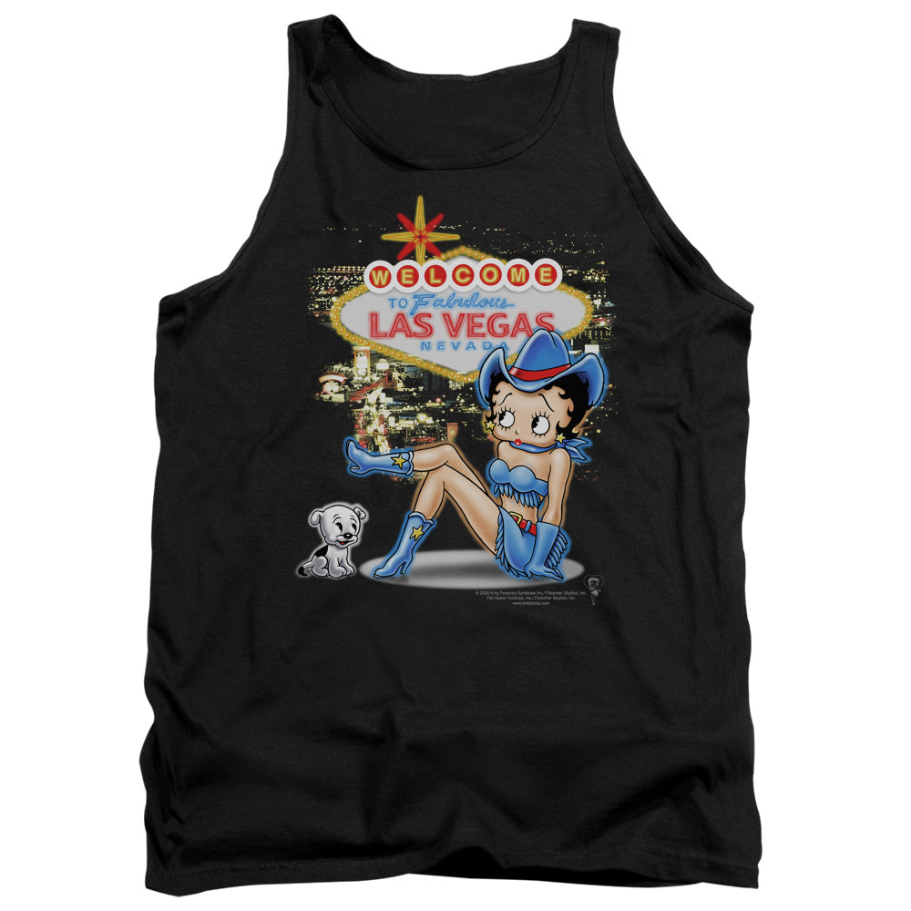 Betty Boop - Welcome Las Vegas Adult Tank