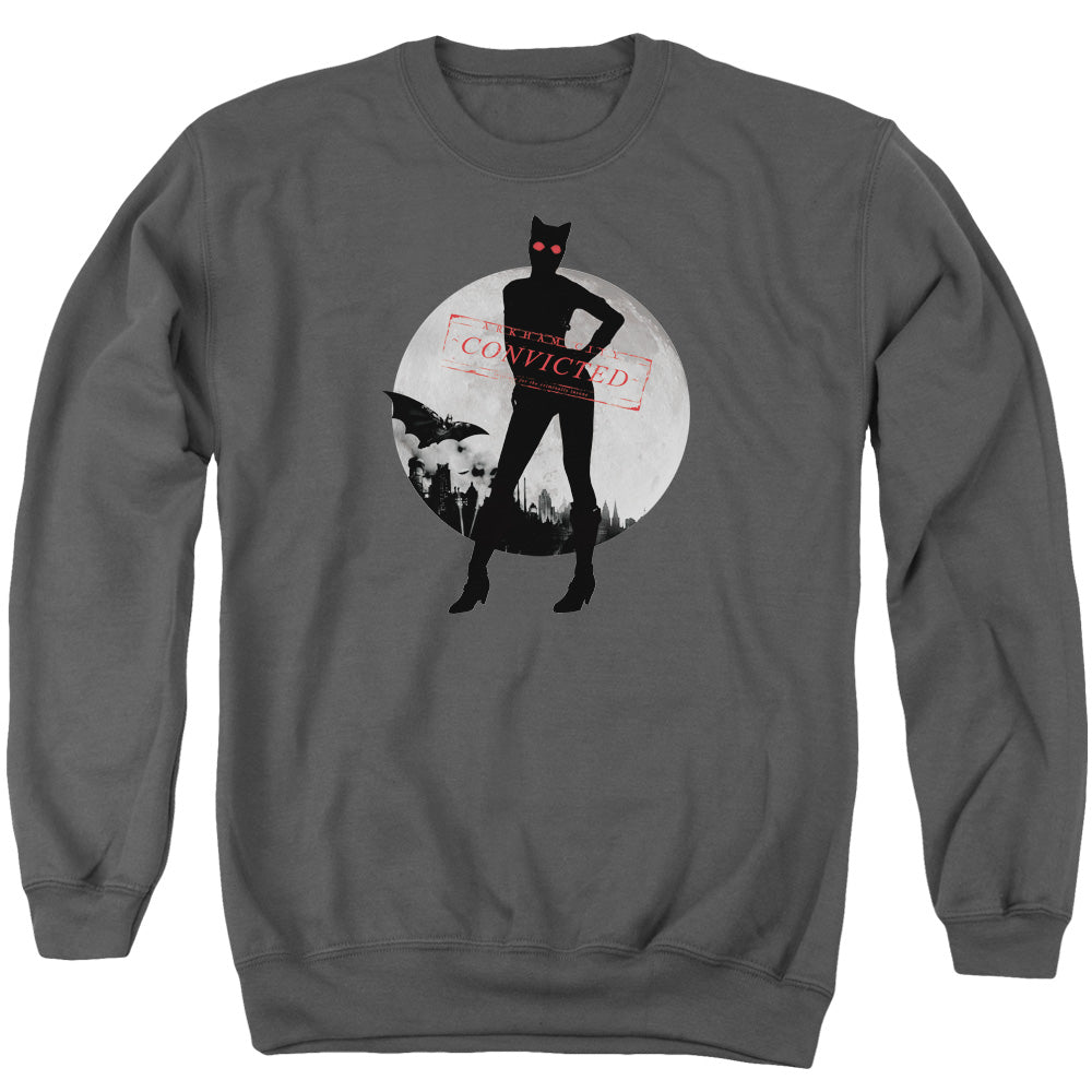 Arkham City - Catwoman Convicted Adult Crewneck Sweatshirt